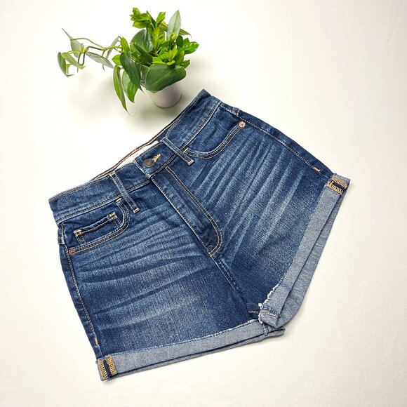 Abercrombie & Fitch Pants - Abercrombie & Fitch High Rise Denim Jean Shorts Size 24